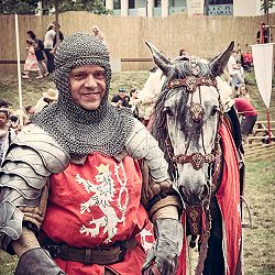 The Red Knight Close photography
